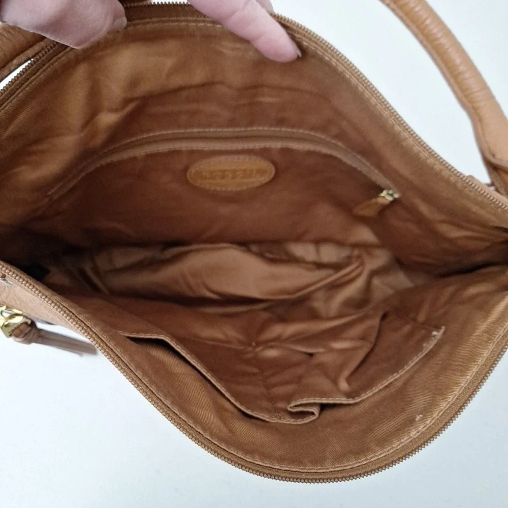 RARE Fossil Women's Karli Leather Large Hobo Bag Purse Multicolor NEAR MINT